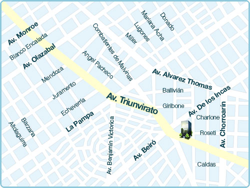 mapa ubicaci�n consultorios